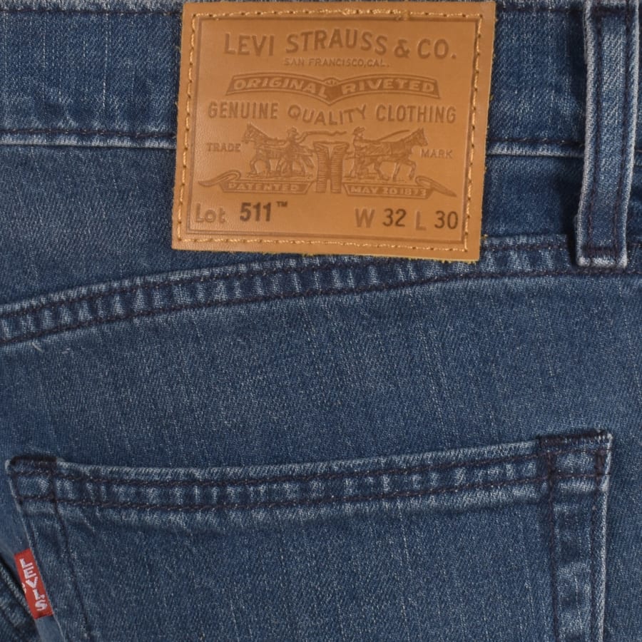 Levis 511 Slim Fit Jeans Mid Wash Blue
